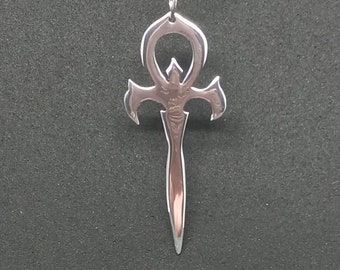 Miriam recycled aluminum pendant necklace