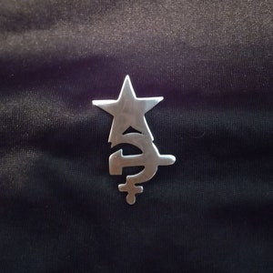 H&S Starstack recycled aluminum lapel pin