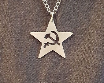 SWAOOS CCCP Communist International Dome Metal Classic Commemorate Necklace Jewelry Retro Men and Women Jewelry SWAOOS CCCP Communist International Dome Metal Classic Commemorate Necklace Jewelry Retro Men and Women Jewelry