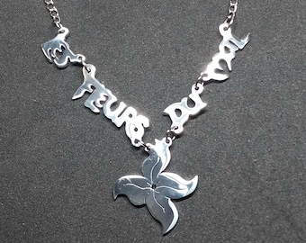 LFDM recycled aluminum necklace