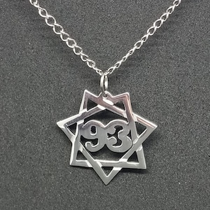 93 Babalon Recycling Aluminium Anhänger Halskette