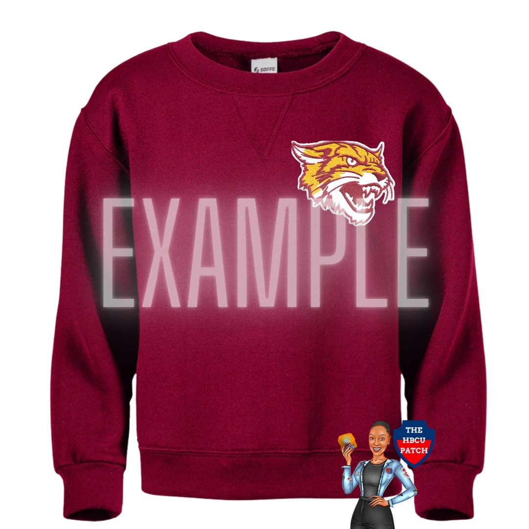 Bethune Cookman University Wildcat HBCU Patch Etsy