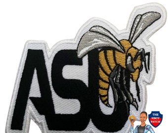 Alabama State Hornets Heart Stud Earring See Image on Model for Size Reference Alabama State Hornets Heart Stud Earring See Image on Model for Size Reference