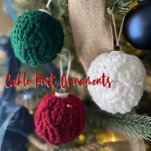 Crochet Bauble Christmas Ornament | Christmas Ornament | Handmade Christmas Ornament | *READ DESCRIPTION*