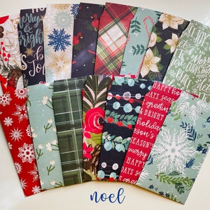 Noel Handmade Christmas Coin Envelopes, Gift Card Envelopes, Gift Card Holder set of 15
