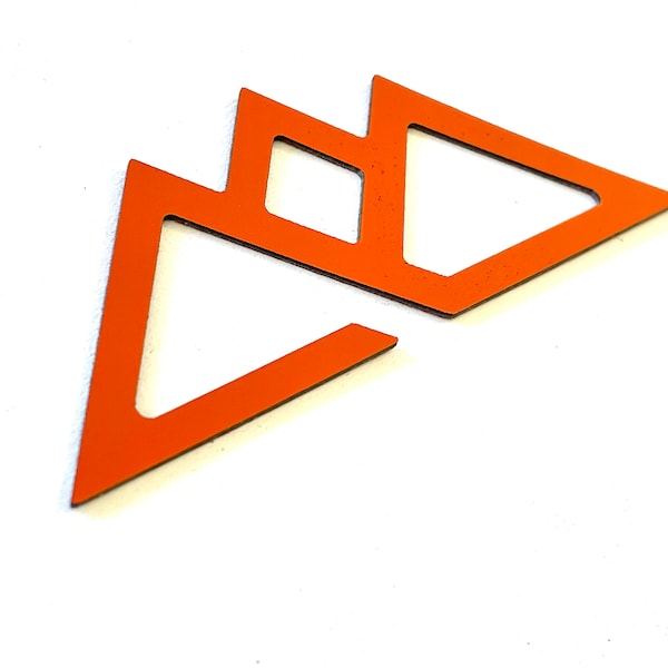 Orange Front Bumper Insert for Explore  Timberline 2023-2024 ABS Plastic Emblem Not Decals