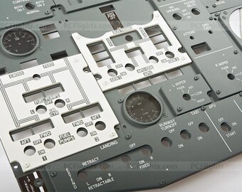 ボーイング 737NG FWD オーバーヘッドパネルレプリカ フルセット
