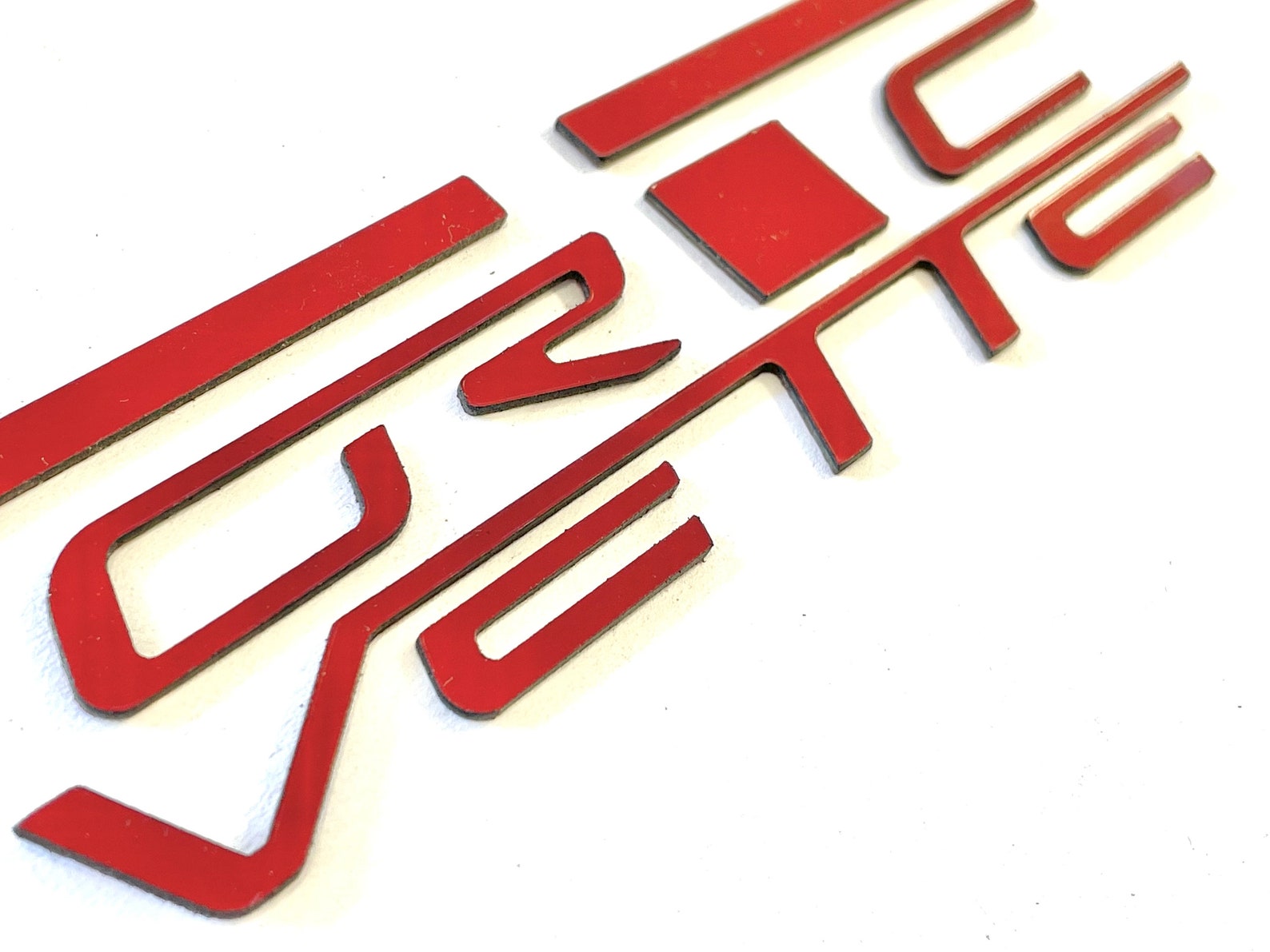 Red Dashboard Letters for Corvette C6 2005-2013 Car Accessories ABS ...