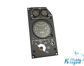 A10C &quot;Thunderbolt&quot;    - Center Console - Fuel and Hydraulic Panel