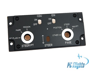 A10C Thunderbolt / Warthog Avionics Auxiliary Cockpit Panel Replica