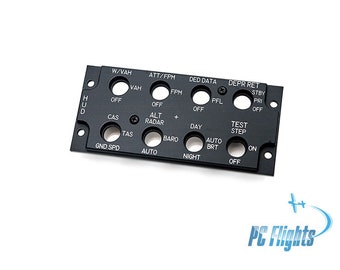 F 16C "Viper" - Right Console - HUD Remote Control Cockpit Panel