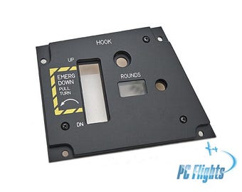 F 14 "Tomcat" - Console Central - Painel do Gancho de Parada