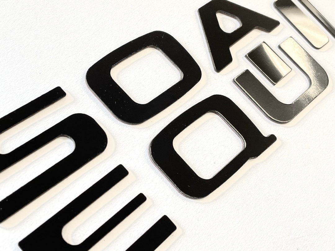 Matte Black Rear Tailgate Letters for Sequoia ABS Plastic - Etsy