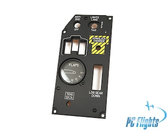 A10 &quot;Thunderbolt&quot;    - Center Console - Flaps and Gear Cockpit Panel