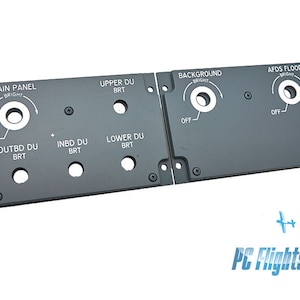 BOEING 737NG MIP Kapten Display Ljusstyrka Kontrollpaneler Flygsimulator Del Replika