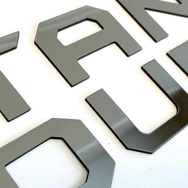 Toyota Grill Chrome Letters Etsy