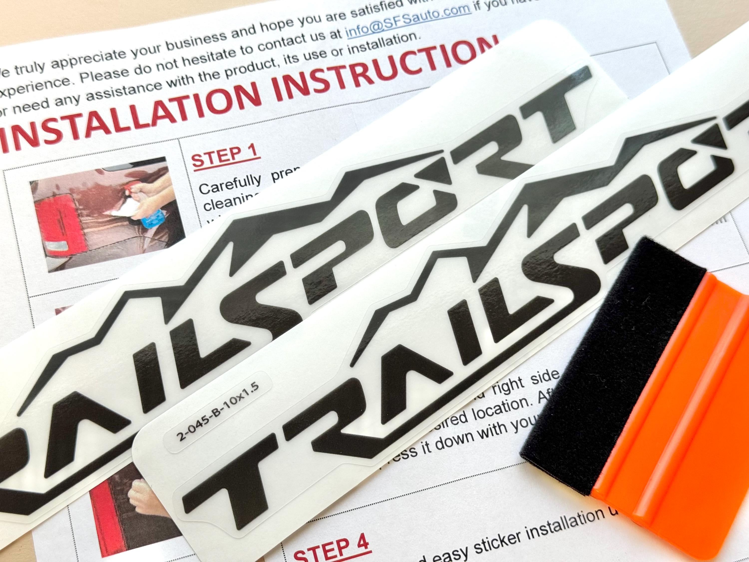 Both Sides Decal Stickers Compatible With 2026+ Passport Trailsport ...