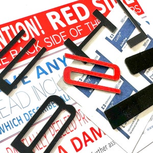 Matte Black Front Spoiler Letters for Shelby GT350 2015-2018 ABS Plastic Inserts Not Decals