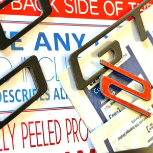 Glossy Black Front Bumper Letters for Shelby GT500 2020+ ABS Plastic Inserts Not Decals