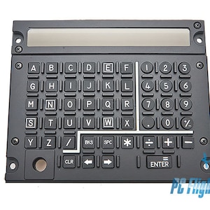 AH64 "Apache" tangentbordsenhet replika av cockpitpanel