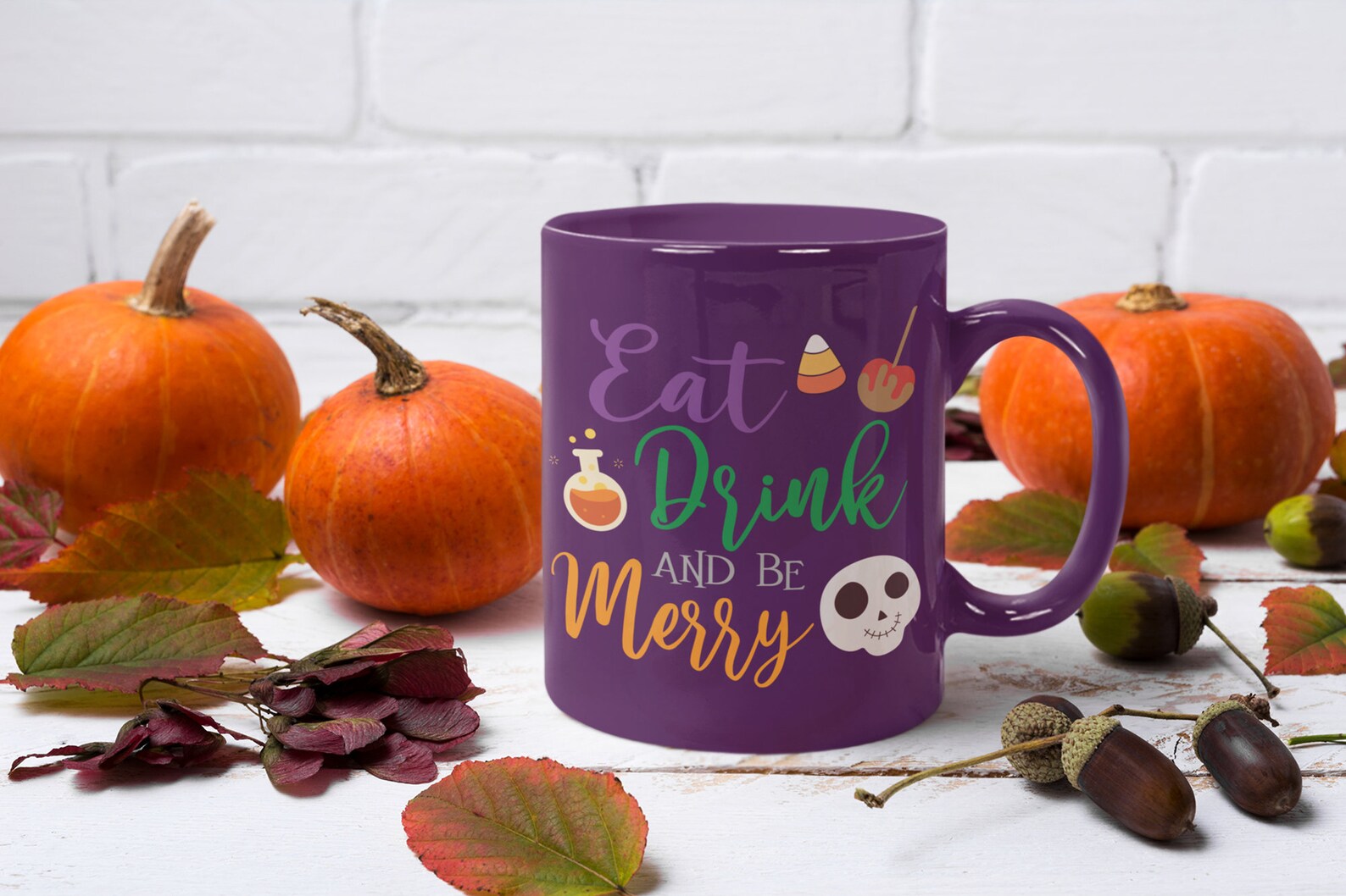 Download SVG Halloween Eat Drink and Be Merry Design Skull Caramel ...
