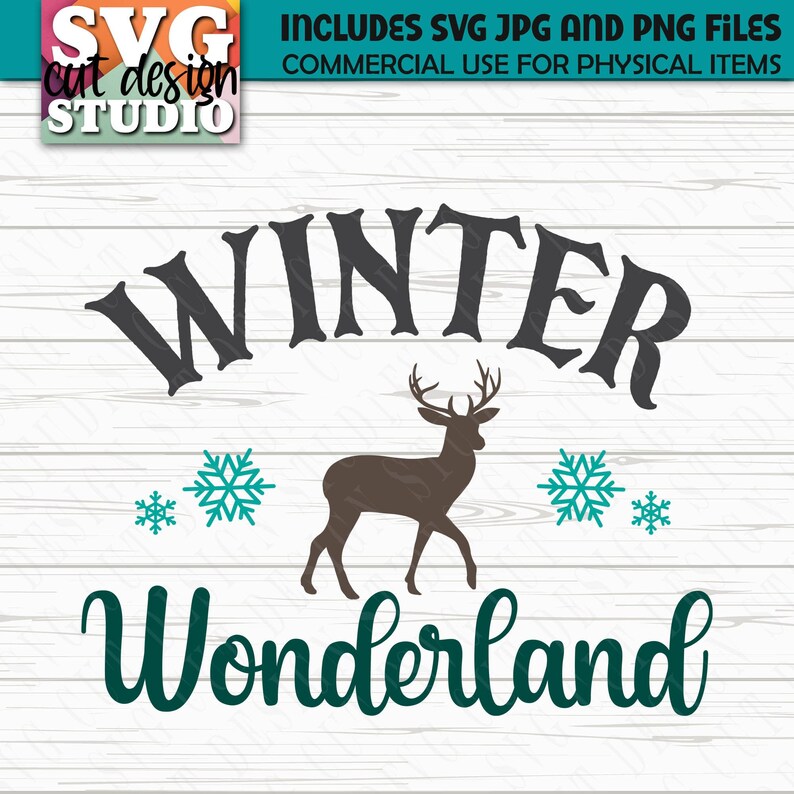 Download Winter Wonderland SVG Design Winter saisonale SVG-Design für | Etsy