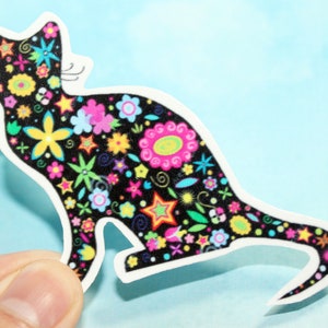 Cat vinyl sticker, cute stickers, laptop stickers, decals, bumper sticker. cat stickers, nature cat sticker, best cat vinyl sticker,cat flow