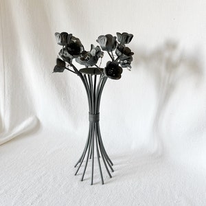 Amazing Sculptural Art Nouveau Flower Candle Stick Holder, Vintage/Antique Candle Holder, Chipped Unique Candle Holder, Moody Shelve Decorat