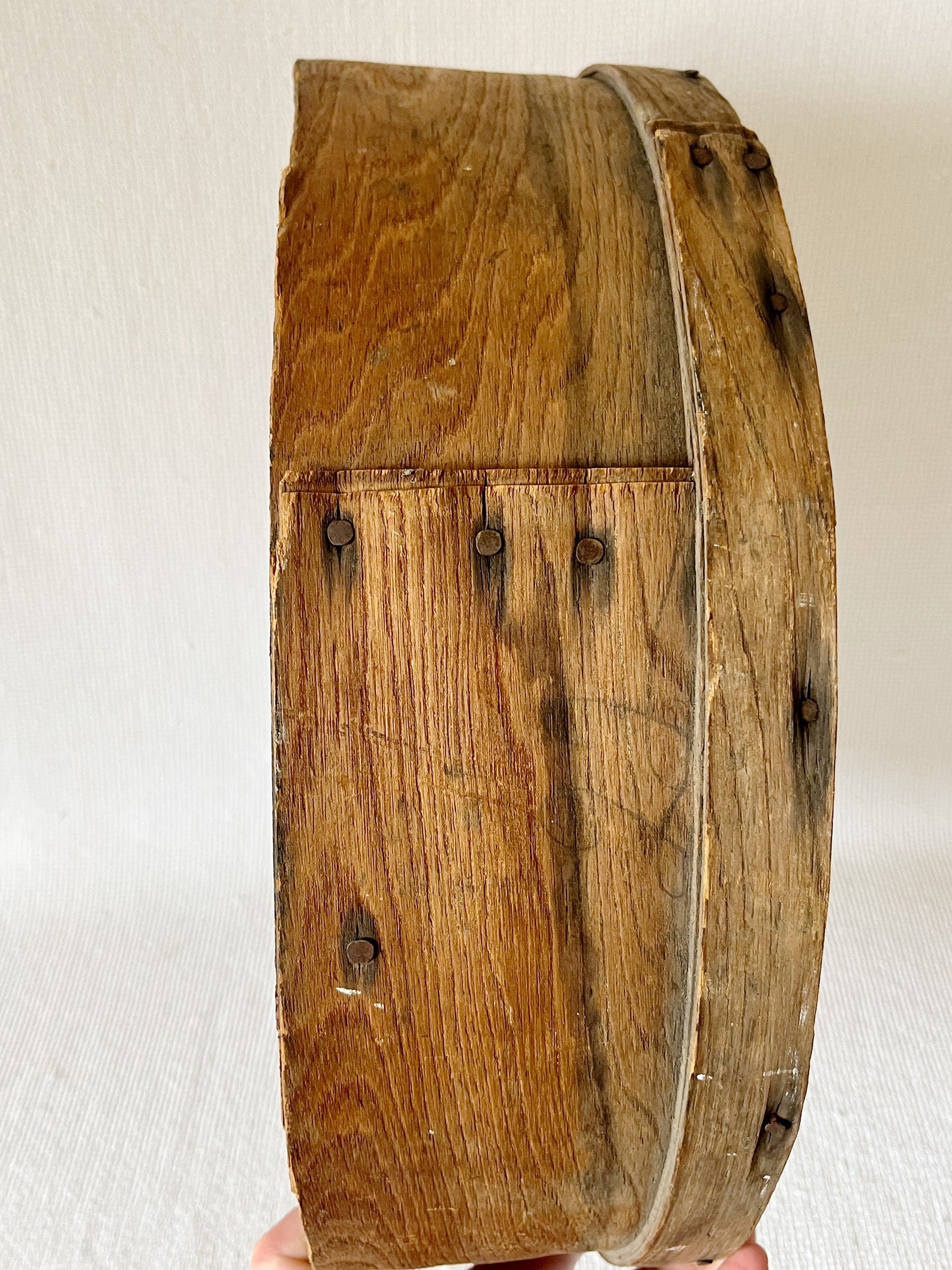 Vintage Antique Wooden Round Primitive Native American, Grain Sieve ...