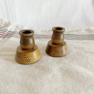 Wooden Christmas Candle Holders, Vintage Candle Holders, Hygge Home Living Decoration, Interior Décor, Farm Christmas Table Candle Holder