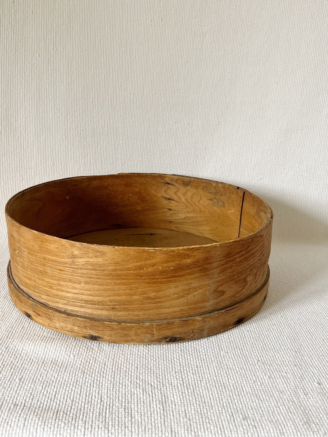 Vintage Antique Wooden Round Primitive Native American, Grain Sieve ...