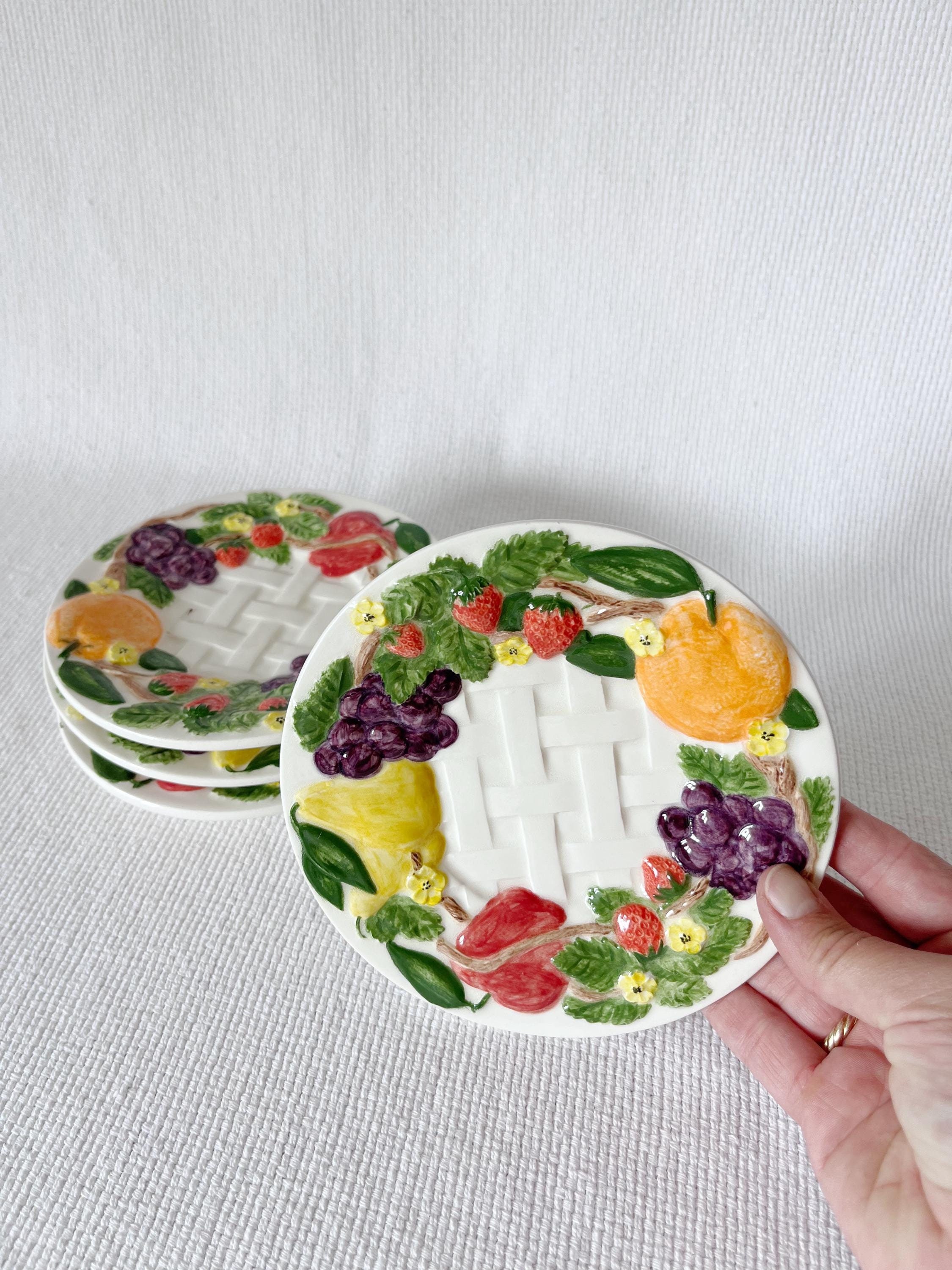 Belle Vous Vassoio da Portata Rotondo con Coperchio - Piatto a Scomparti per Antipasti a 5 Divisori da 28,5cm - Vassoio Aperitivo in Plastica Riutilizzabile per Feste, Frutta, Noci, Caramelle, Verdure