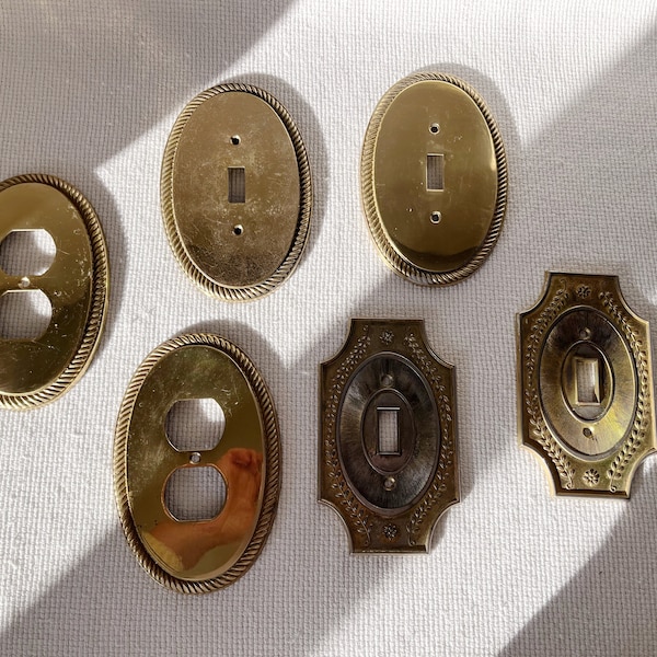 Vintage Electrical Outlet Covers Etsy