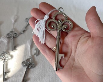 Set 31 Chiavi Vintage Pendenti - Per DIY, Decorazioni, Matrimoni, In Lega