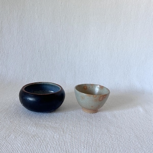 Vintage Hand Made Studio Pottery, Salt Bowls, Spice Bowls, Tea Bowls, Candle Bowls, Candle Containers, Unique Hand Made Ceramic Sand Ceramic