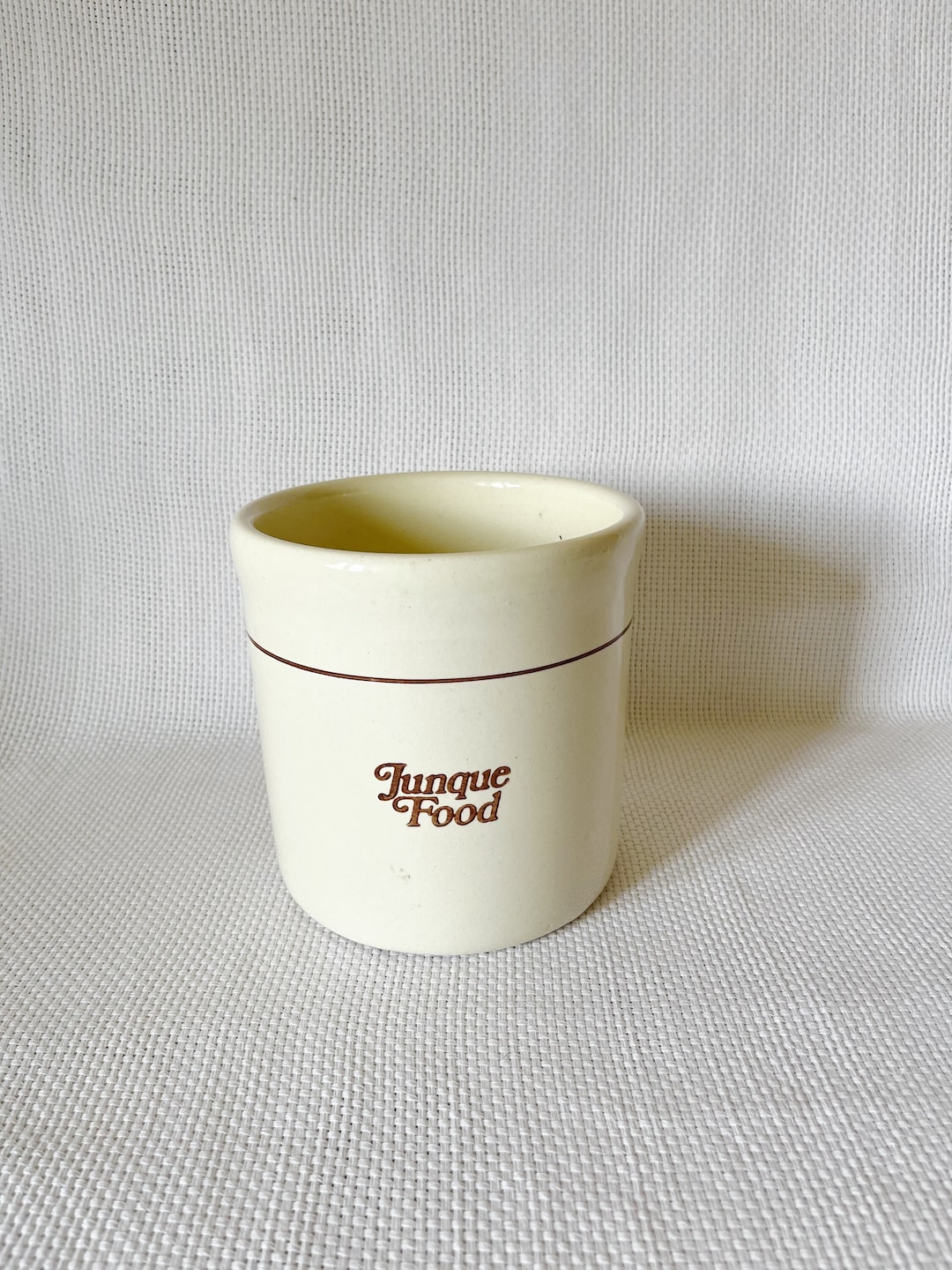 Vintage GAETANO Pottery California USA Kitchen Stuff Utensil Crock