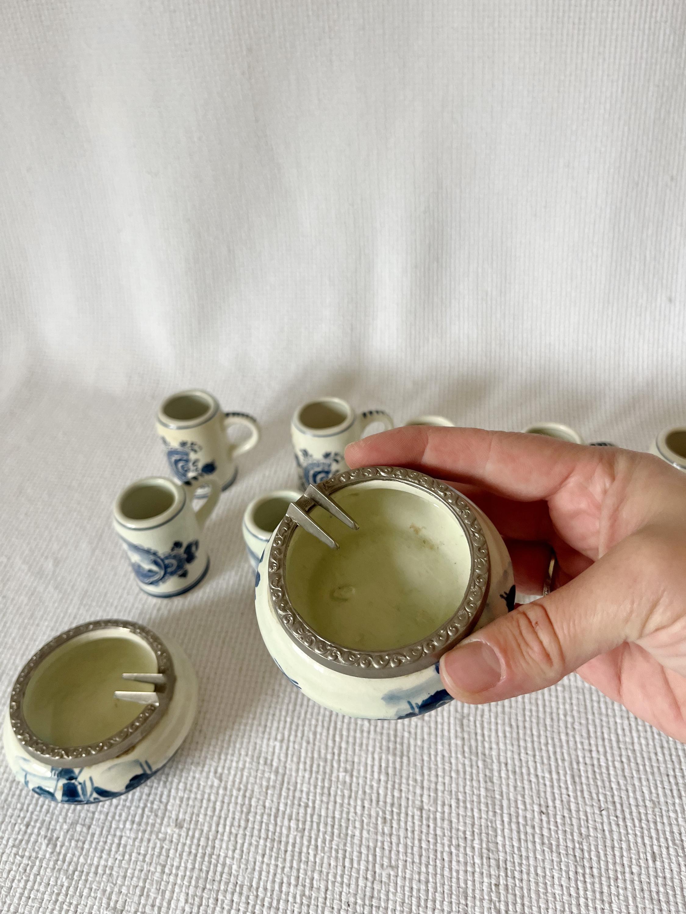 デルフト　酒盃 古童 - デルフト 白磁酒盃 | 古美術品専門サイト fufufufu.com