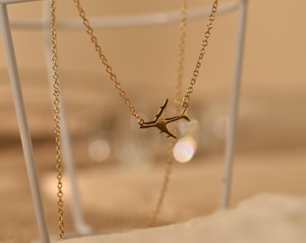 Gold Airplane Necklace, Airplane Charm, Plane Pendant, Travel Necklace, Dainty Necklace, Graduation Gifts, Travel Gifts, GS0071