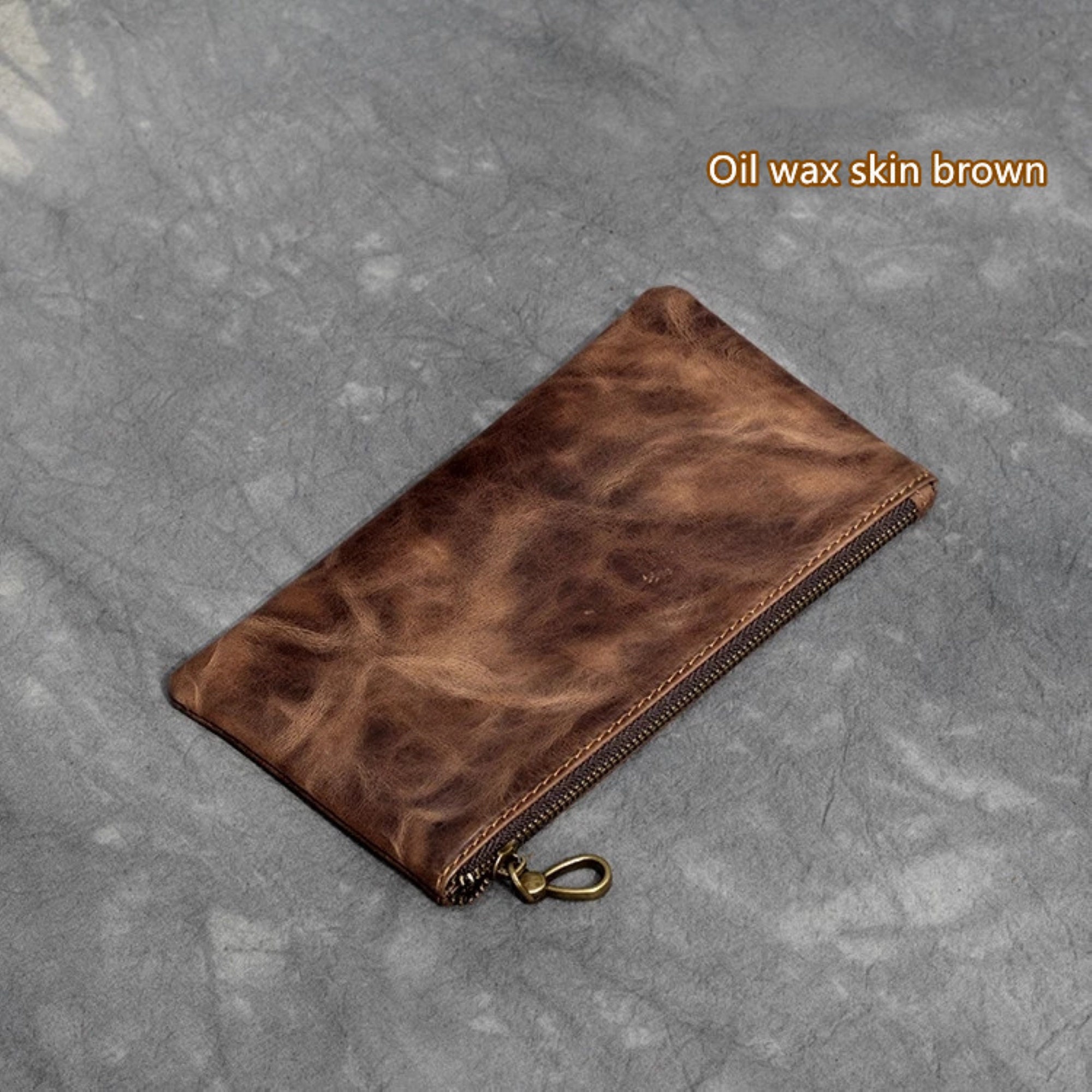 Mens Leather Wallet Wallet Organizer Long Wallet Leather Etsy UK