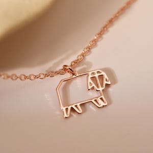 Handmade Cow Necklace, Little Dairy Cow Pendant Necklace, Farm Animal Necklace, Gifts for Mom, Wedding Gifts, Birthday Gift, GS0024