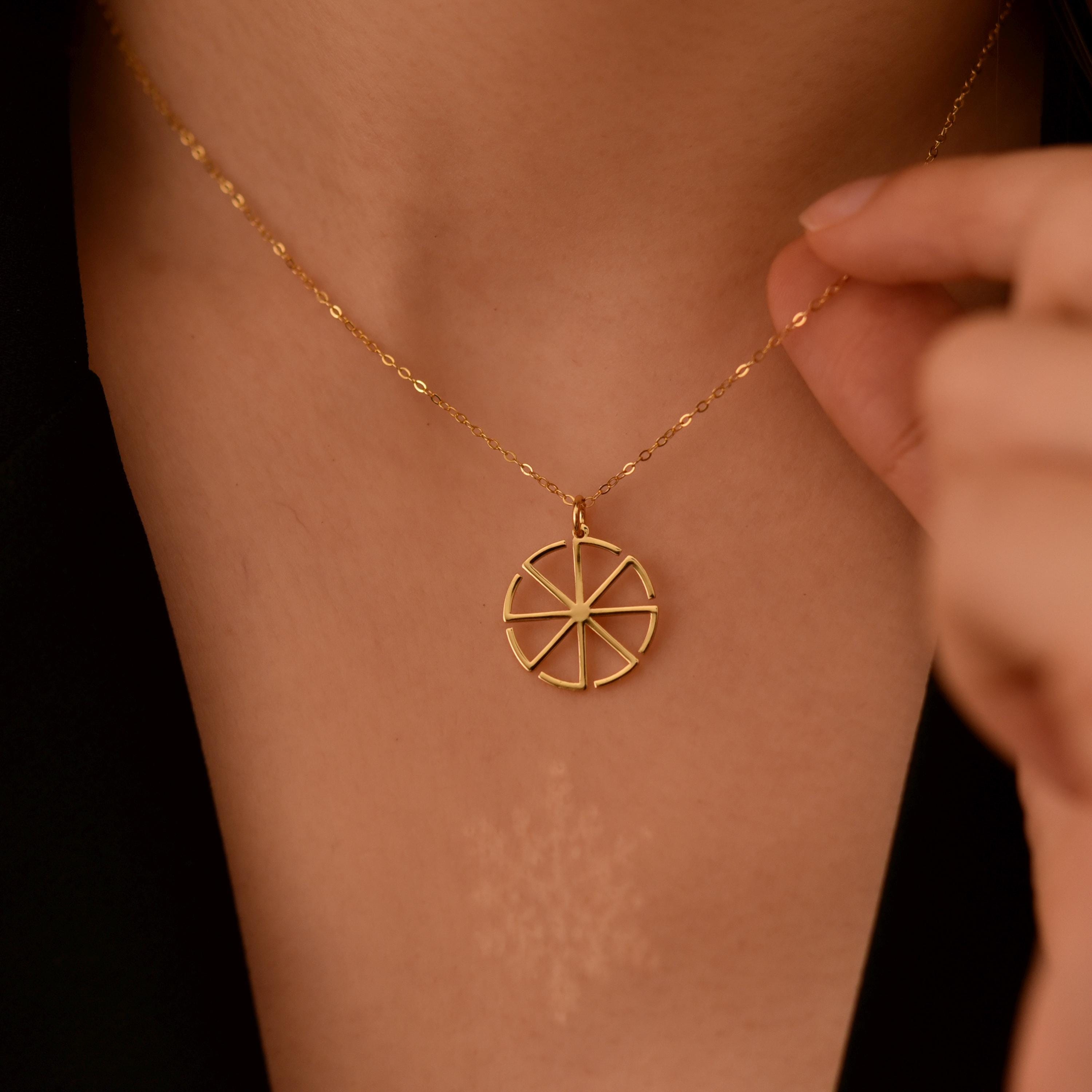 Collier celtique entrelacs en acier inoxydable – Symbole viking & nordique