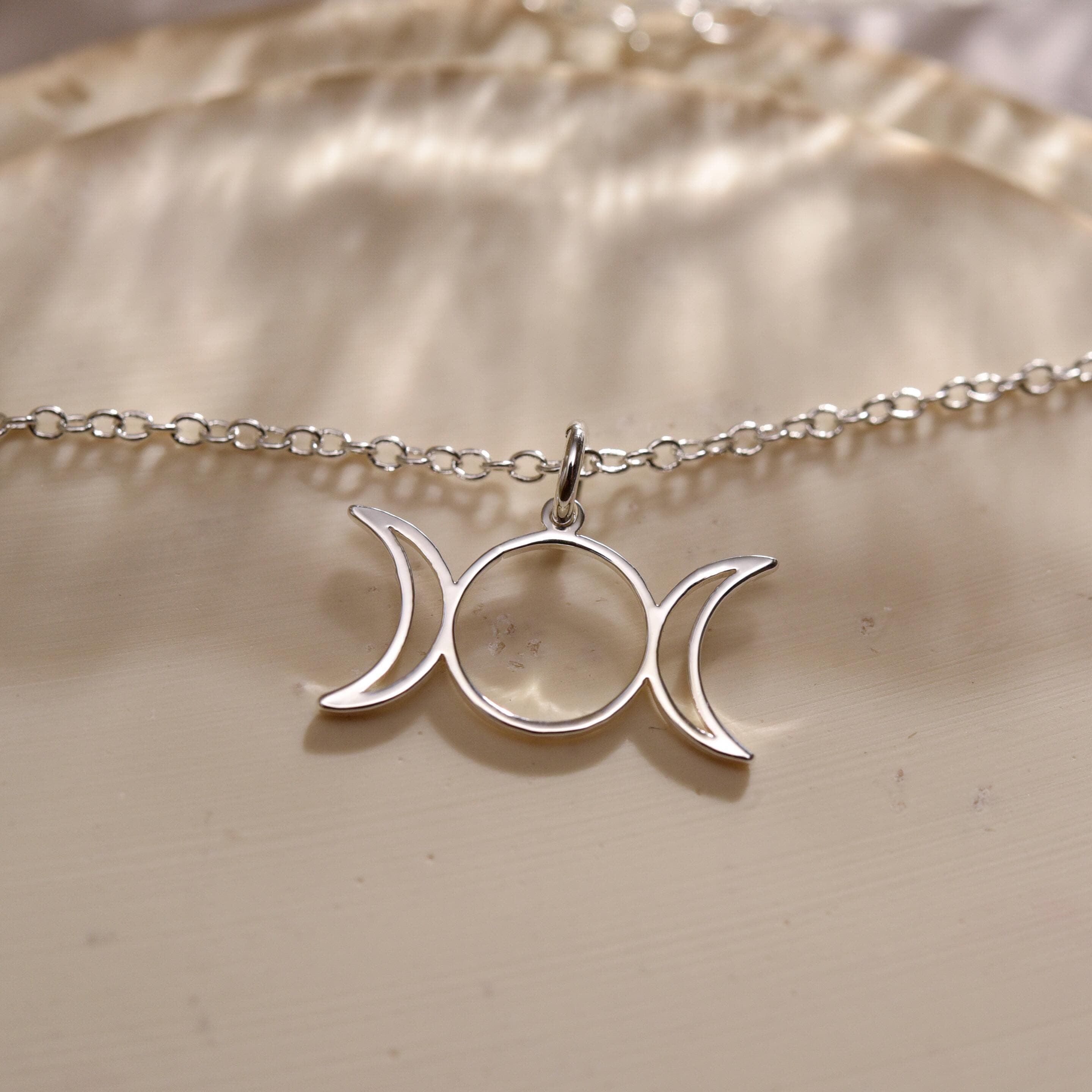 Triple Goddess Necklace - Etsy