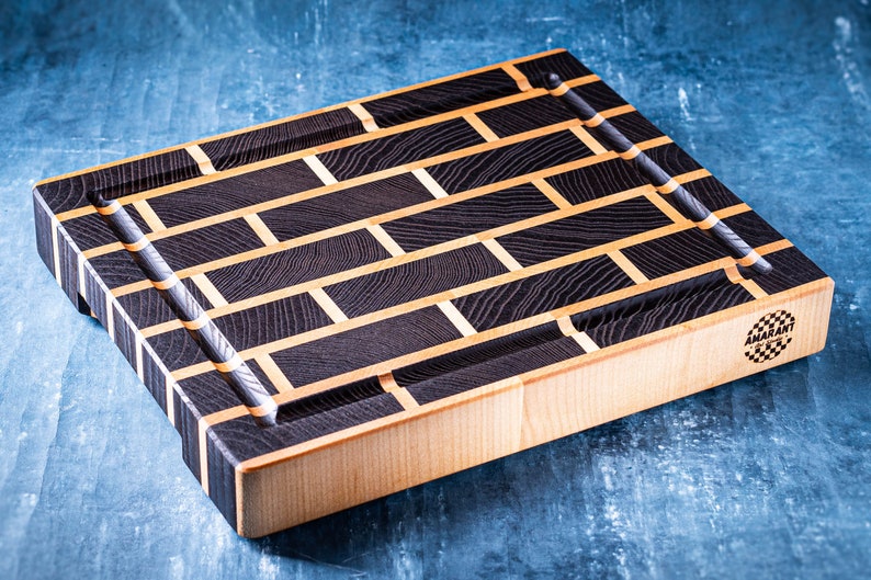 End Grain Cutting Board End Grain Butcher Block End Grain Etsy