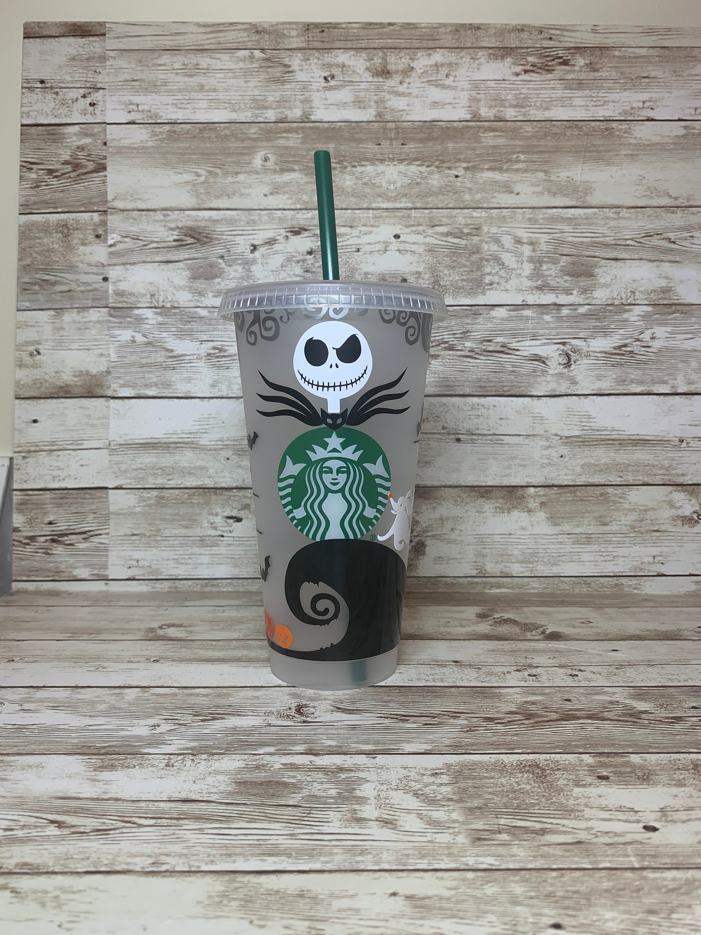Starbucks Venti Reusable Cold Cup / Nightmare Before Christmas | Etsy