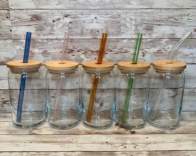 Can Glass Lid, Iced Coffee Lid, Beer Can Glass, Bamboo Lid, Libbey