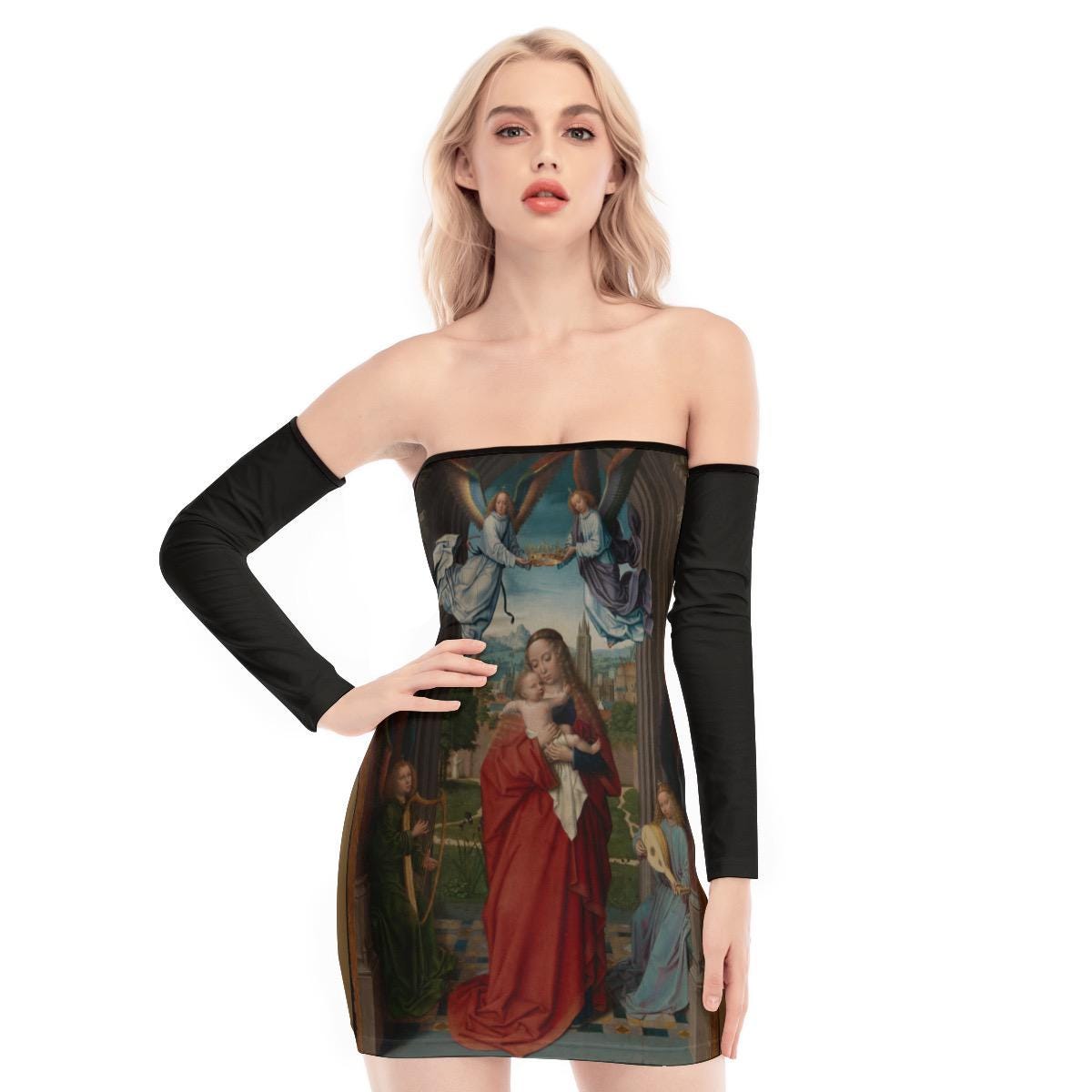 Black Madonna Dress - Etsy Black Madonna Dress - Etsy