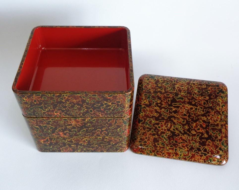 Japanese Lacquer Box Three Tier - Etsy