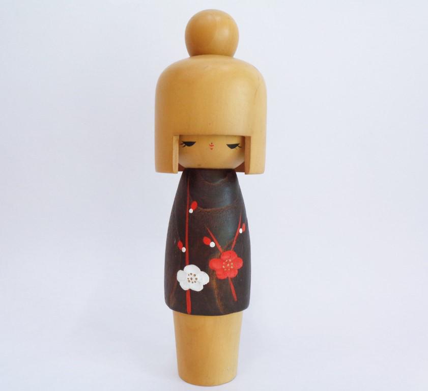 ヴィンテージこけしセット：手作りの日本製木製創作人形 #8260 - Etsy 日本