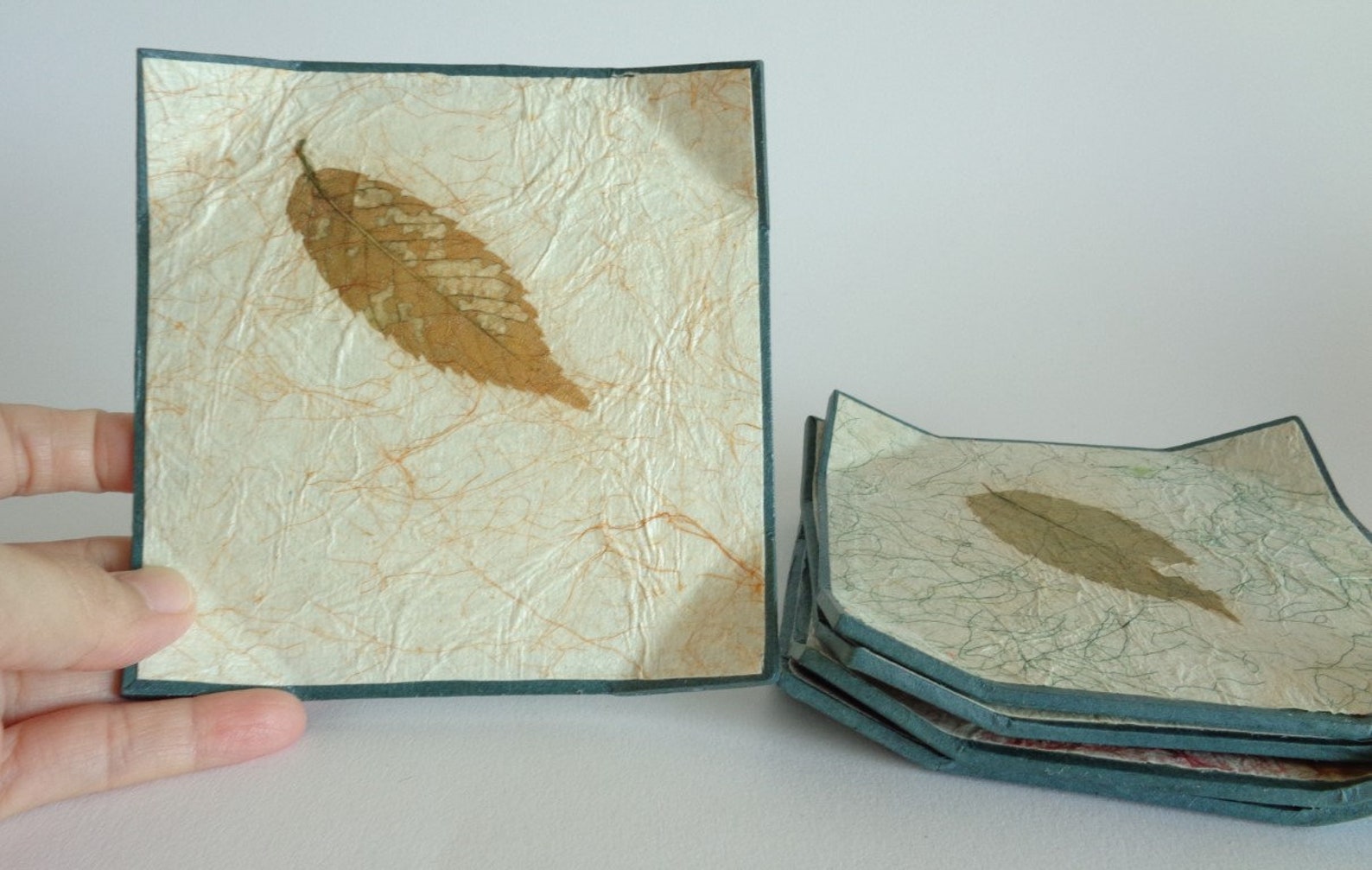 2141 Japanese chigirie Washi Rice Paper Collage Etsy