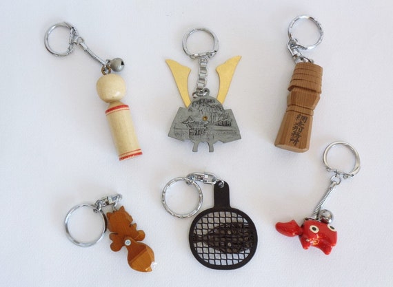 Japanese Keychain Good Luck Charm, Choose #SM1 - Etsy